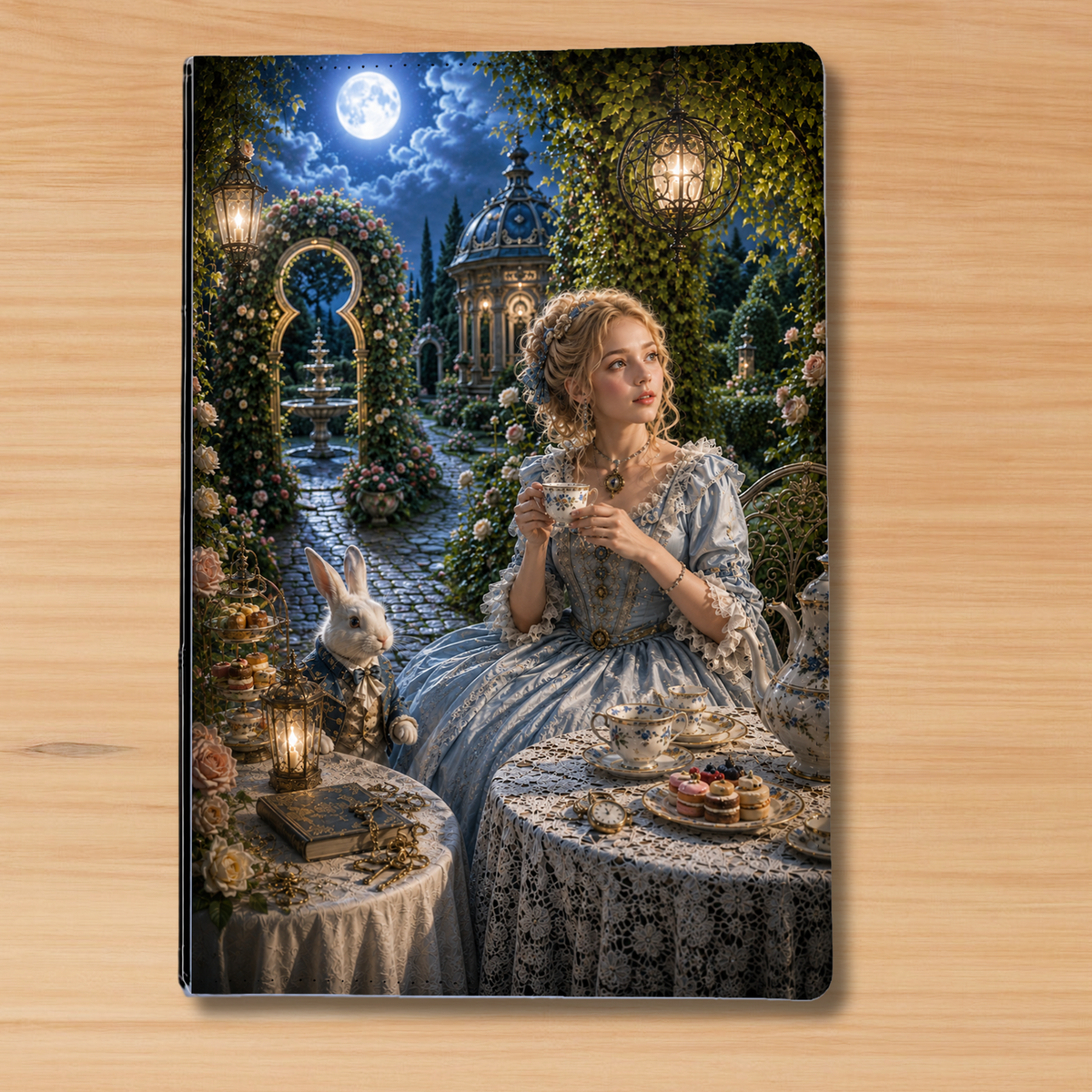Curious Wonderland Girl Journal