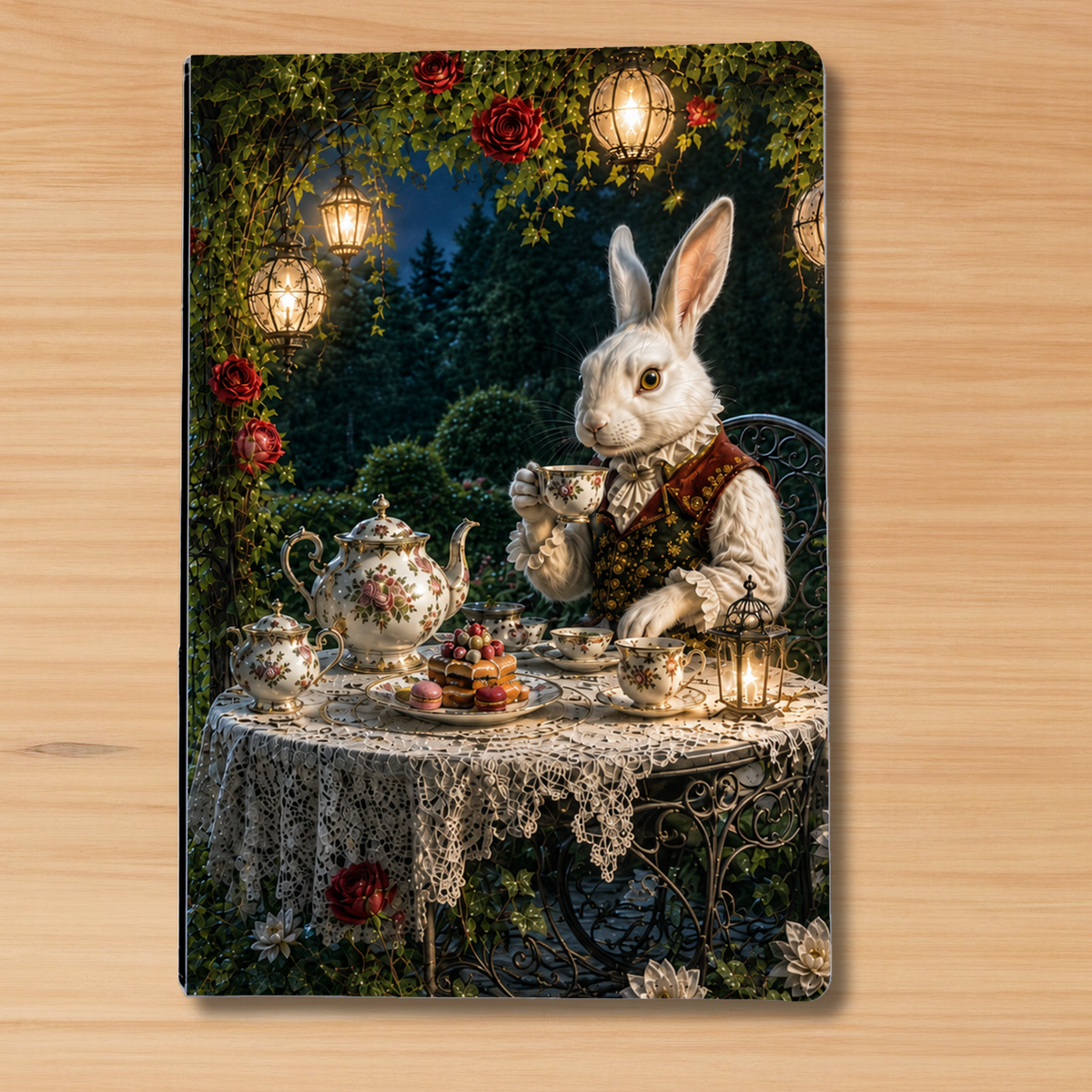 Curious White Rabbit Journal